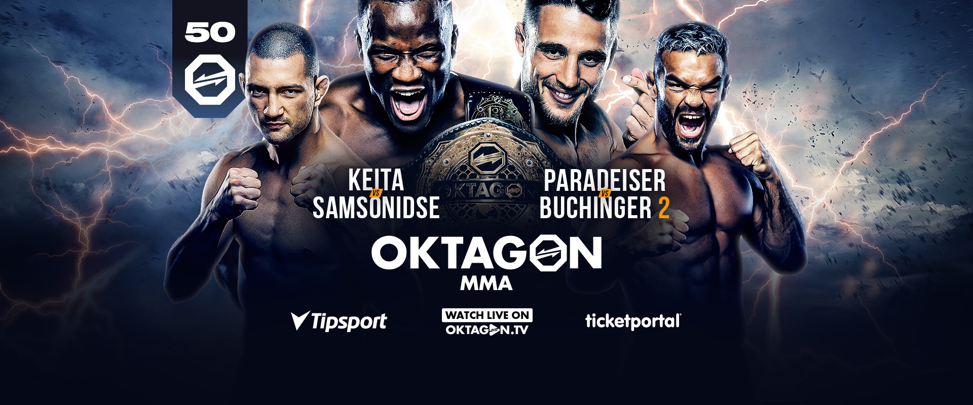 OKTAGON 50 Keita vs. Samsonidse OKTAGON MMA